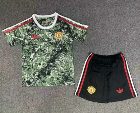 2024/2025 Manchester United Joint Edition Football Shirt Kids Size Suit