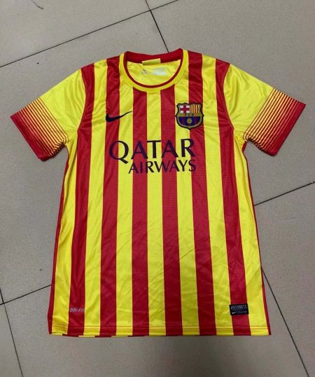 2013/2014 Retro Barcelona Away Football Shirt