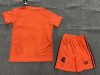24/25 Real Madrid Y-3 Special Edition Orange Football Shirt Kids Size Suit