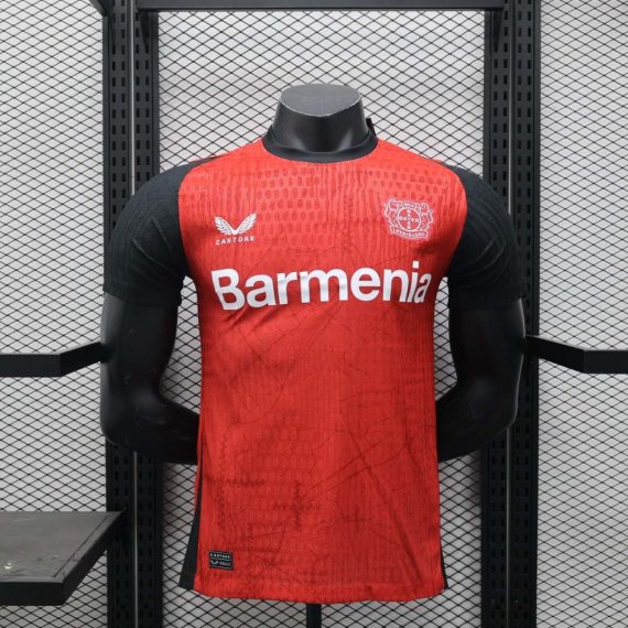 24/25 Player Version Leverkusen Home Football Jersey