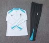 24/25 Tottenham Half-Pull Training Suit light gray Jersey Set