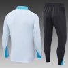 24/25 Tottenham Half-Pull Training Suit light gray Jersey Set
