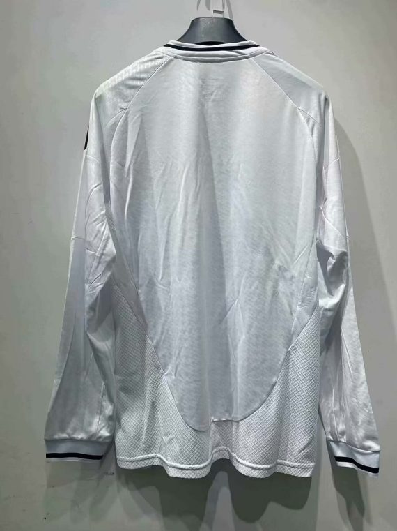24/25 Long Sleeve Real Madrid Home Football Shirt