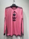 24/25 Long Sleeve Inter Miami Home Soccer Jersey