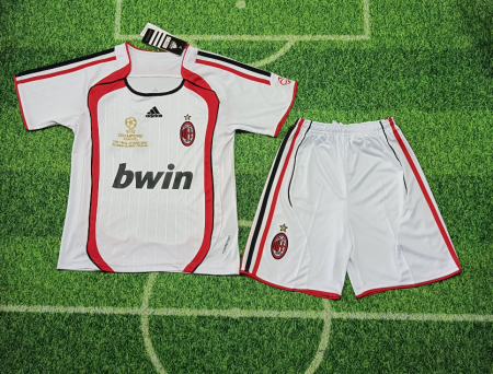 06/07 Retro AC Milan Away Football Shirt Kids Size Suit