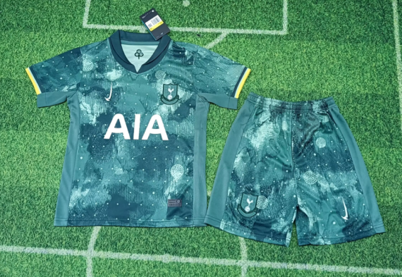 24/25 Tottenham Hotspur Third Away Football Shirt Kids Size Suit