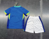 24/25 Brazil Away Football Shirt Kids Size Suit