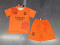 24/25 Real Madrid Orange Joint Version Football Shirt Kids Size Suit