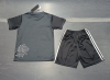 24/25 Real Madrid Black Y3 Football Shirt Kids Size Suit