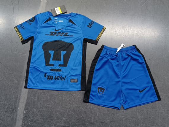 23/24 Pumas UNAM Third Football Jersey Kids Size Suit