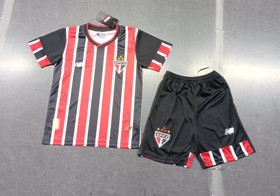 24/25 Sao Paulo Away Football Shirt Kids Size Suit