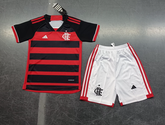 24/25 Flamenco Home Football Shirt Kids Size Suit