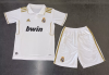 11/12 Retro Real Madrid Home Football Shirt Kids Size Suit