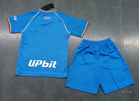 23/24 Naples Home Football Shirt Kids Size Suit
