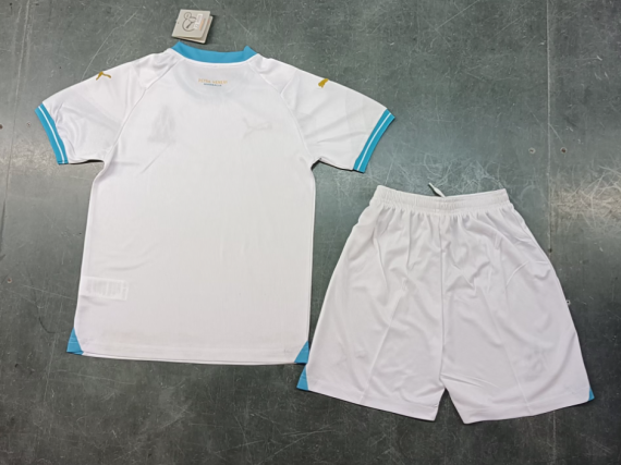 23/24 Marselha Home Football Jersey Kids Size Suit