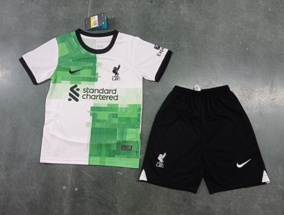 23/24 Liverpool Away Football Shirt Kids Size Suit