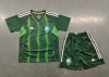 23/24 Saudi Green Home Fans Football Shirt Kids Size Suit