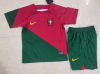 22/23 Portugal Home Football Shirt Kids Size Suit