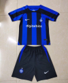 22/23 Inter Milan Home Football Shirt Kids Size Suit