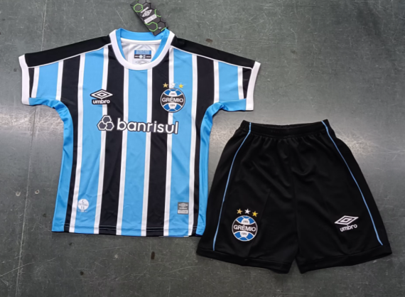 23/24 Gremio FBPA Home Football Shirt Kids Size Suit