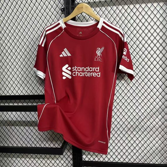 25/26 Liverpool Home Football Shirt