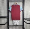 24/25 West Ham Home Football Shirt Kids Size Suit