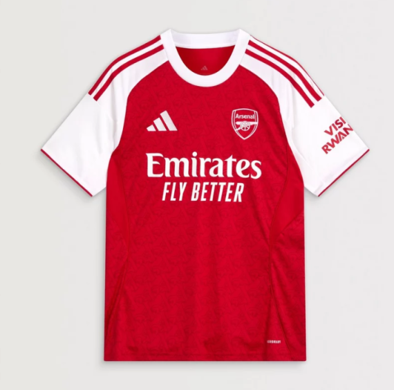 25/26 Arsenal Home Football Shirt