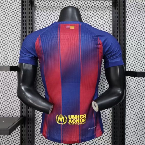 25/26 Player Version Barcelona Home Football Shirt
