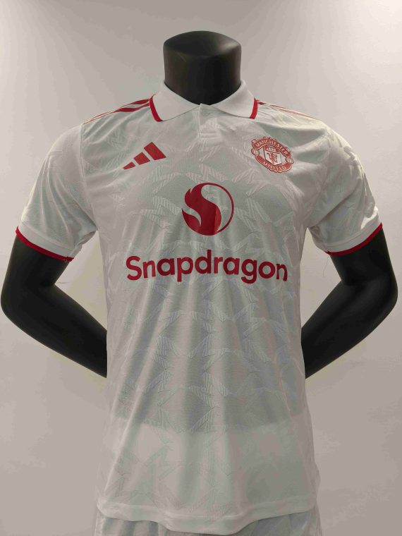 24/25 Manchester United White Special Edition Football Shirt