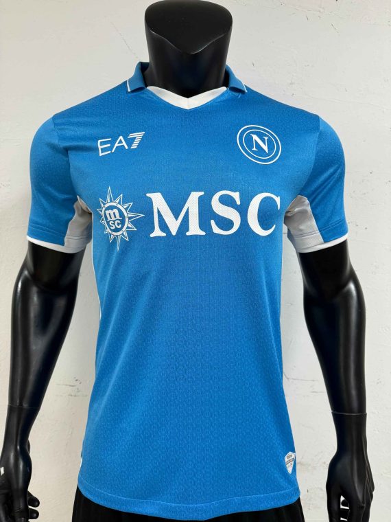 24/25 Player Version Naples Home Football Shirt