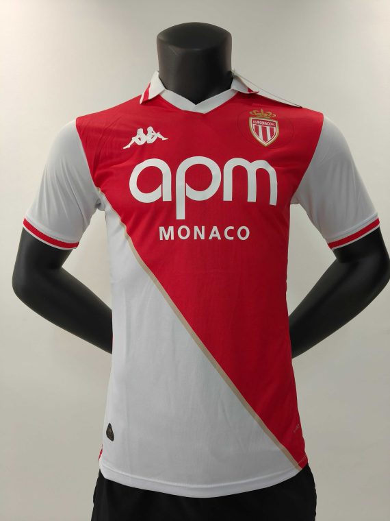 24/25 Player Version Monaco Home Football Shirt