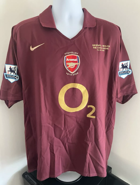 05/06 Arsenal #14 Henry Home Jersey