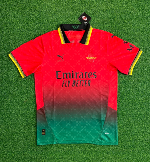25/26 AC Milan Joint Red Football Shirt