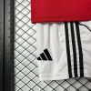 25/26 Manchester United Home Football Shirt Kids Size Suit