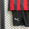 25/26 AC Milan Home Football Shirt Kids Size Suit