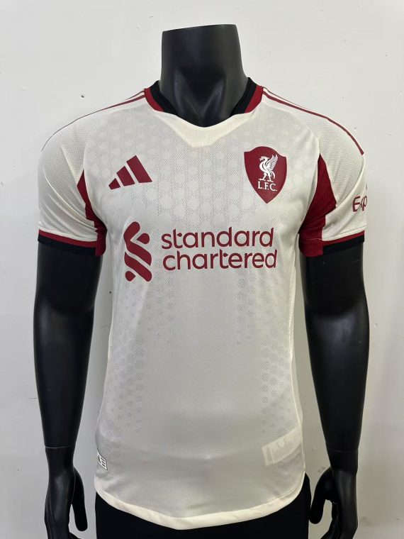 25/26 Player Version Liverpool Away Football Shirt