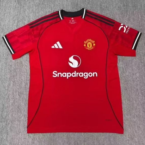 25/26 Manchester United Home Football Shirt