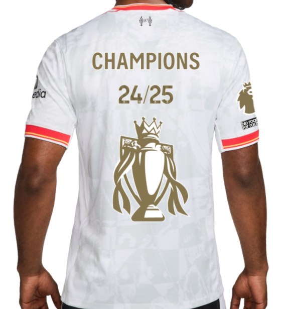 24/25 Liverpool Champions Third Soccer Jersey