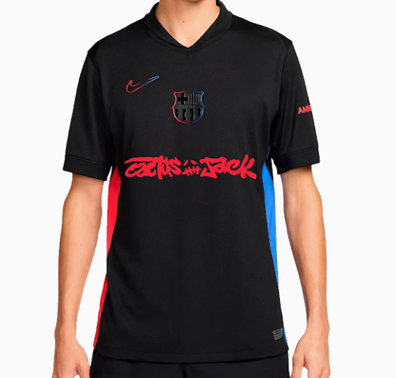 24/25 Barcelona Travis Scott Away Football Shirt
