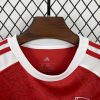 25/26 Arsenal Home Football Shirt Kids Size Suit