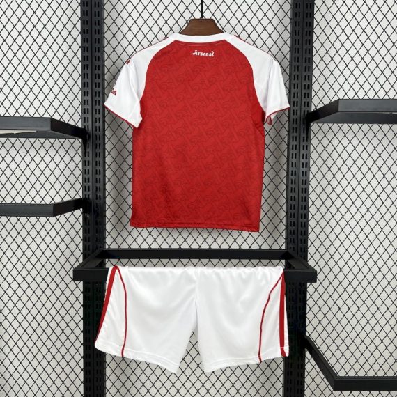 25/26 Arsenal Home Football Shirt Kids Size Suit