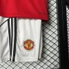 25/26 Manchester United Home Football Shirt Kids Size Suit