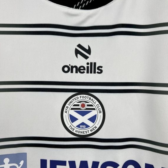 25/26 AYR United Home Football Shirt