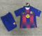 25/26 Barcelona Home Football Shirt Kids Size Suit