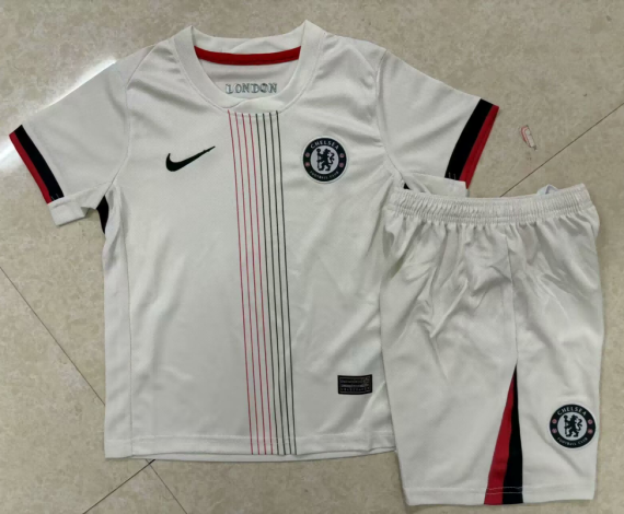 25/26 Chelsea Away Football Shirt Kids Size Suit