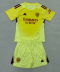 25/26 Arsenal Goalkeeper Football Shirt Kids Size Suit