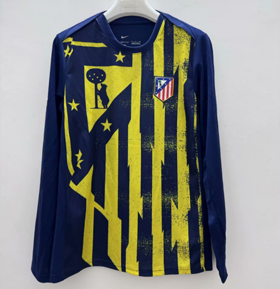 25/26 Atletico Madrid Training Clothes Football Shirt