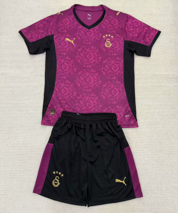 25/26 Galatasaray Third Football Shirt Kids Size Suit