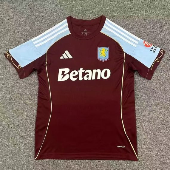 25/26 Aston Villa Home Football Shirt