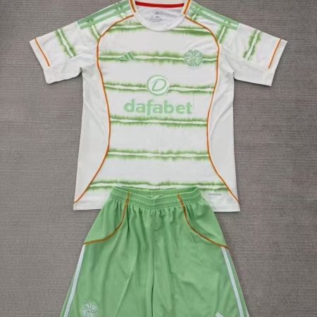 25/26 Celtic Third Football Shirt Kids Size Suit